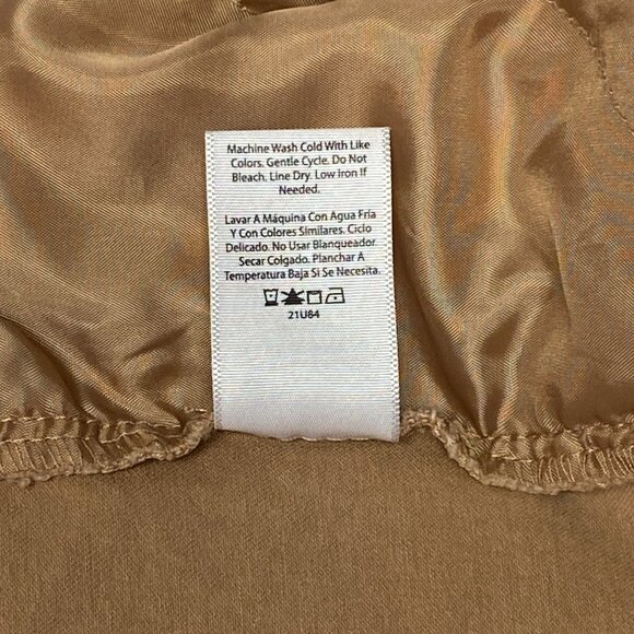 Time and Tru High Rise Stretch Straight Leg Ankle Dress Pants Slacks 12 Tan - Picture 13 of 13